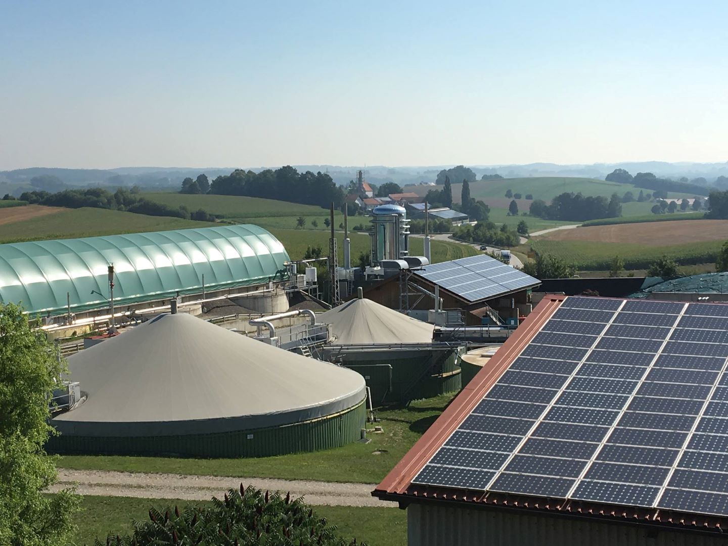 Biogazownia zbiorniki biogazownia Biogaz Energy Poland