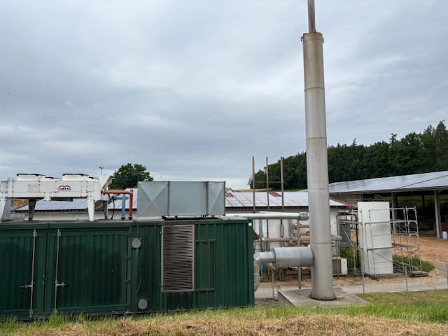 Pochodnia do biogazu biogazownia Biogaz Energy Poland