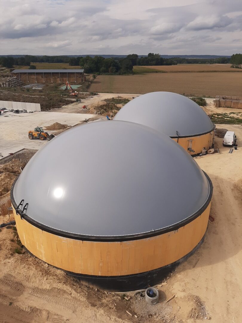 Powłoki membranowe biogazownia Biogaz Energy Poland