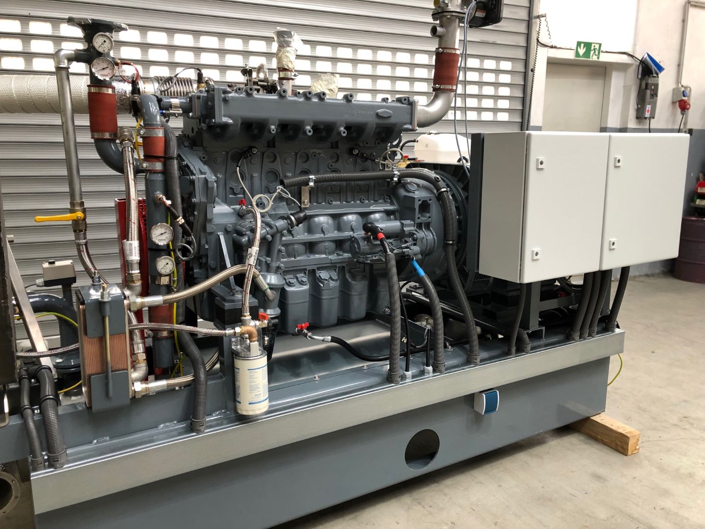 silnik na biogaz z systemem automatycznej wymiany oleju – Biogazownia Biogaz Energy Poland Silnik na biogaz z systemem automatycznej wymiany oleju biogazownia Biogaz Energy Poland